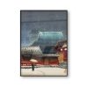 Tennoji Temple in Osaka Hasui Kawase Vintage Japanese Art Poster Woodblock Canvas Print Ukiyo Wall Art