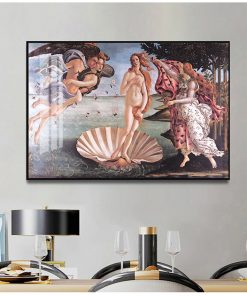 Wall Art Painting for Living Room Home Decor No Frame Classic Famous Painting Botticelli s Birth 1