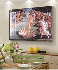 Wall Art Painting for Living Room Home Decor No Frame Classic Famous Painting Botticelli s Birth 3