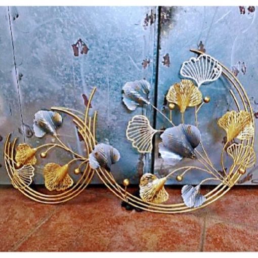 Wall Art Decoration Pendant Wall Metal Wrought Iron Wall Hanging Modern Creative Living Room Sofa Background 3