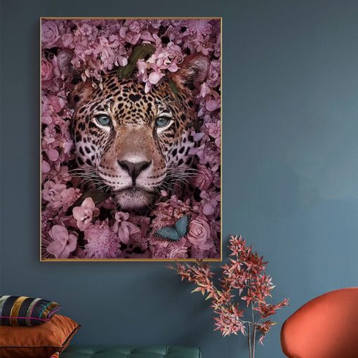 5D DIY Diamond Painting Landscape Animal Flowers Cross Stitch Kit Full Round Diamond Embroidery Mosaic Picture 2