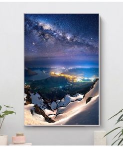 Landscape 5D Diamond Painting Alpine Grassland DIY Diamond Painting Mosaic Full Drill Diamond Embroidery Painting Home 2