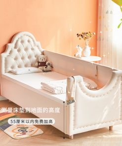 Princess Bed Covers Full Set Kids Organizer Castle Modern Luxury Bed Fashion Mattresses Lit Enfants Filles 3